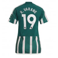 Manchester United Raphael Varane #19 Gostujuci Dres za Ženska 2023-24 Kratak Rukav